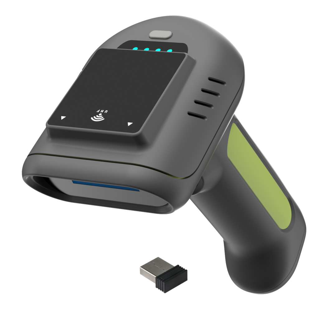 T-2007R 2.4G & Bluetooth Wireless Handheld 2D Barcode Scanner with RFID ...